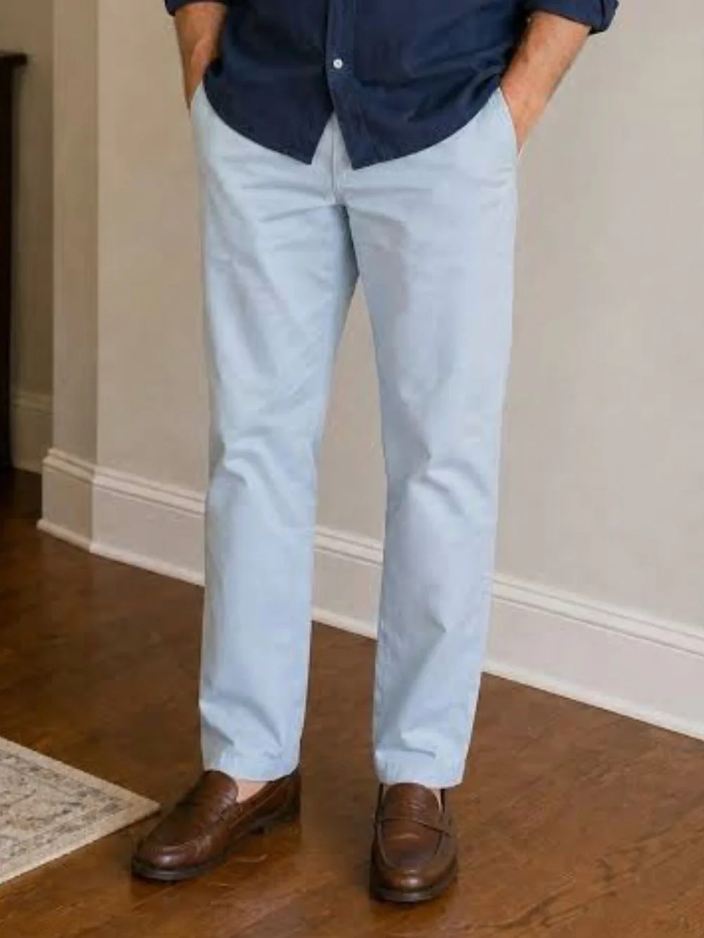 Vineyard Vine’s Light Blue Men's Breaker Chino Pants Size 36x32